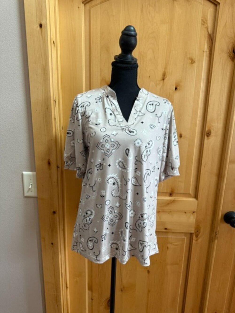 Sterling Kreek western paisley top